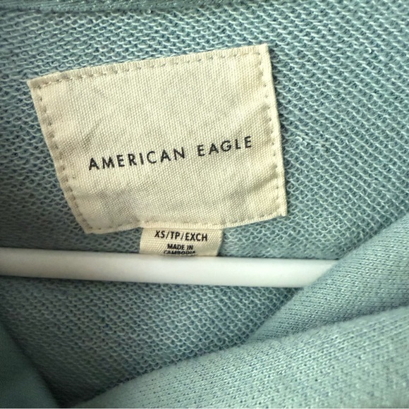 American Eagle Outfitters Sky Blue Knit Top - Picture 3 of 6